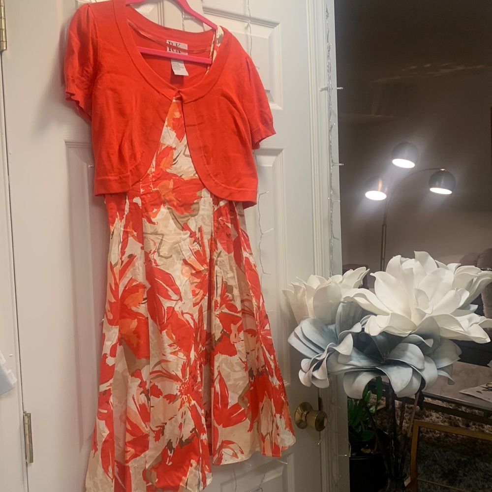 R and K sweater cover up and dress. Both pieces included!